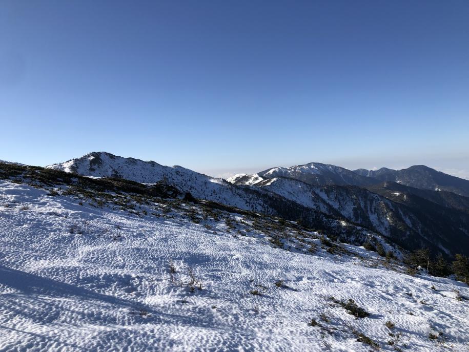 雪の茶臼岳