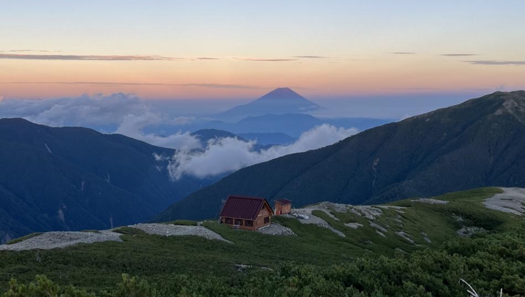山から撮った写真